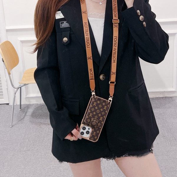 Lou Gold Cover Crossbody iPhone Case - 图片 9