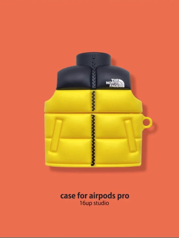 TNF down jacket style Airpods Case - 图片 2