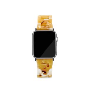 Apple Watch Band in Mango Tortoise