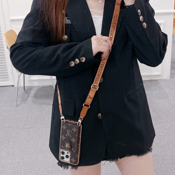 Lou Gold Cover Crossbody iPhone Case - 图片 6