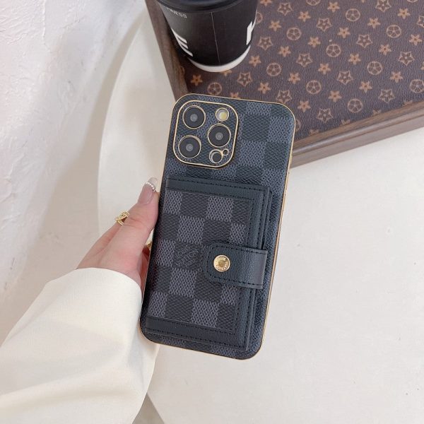 Lou Classic Color Card Bag iPhone Case - 图片 4