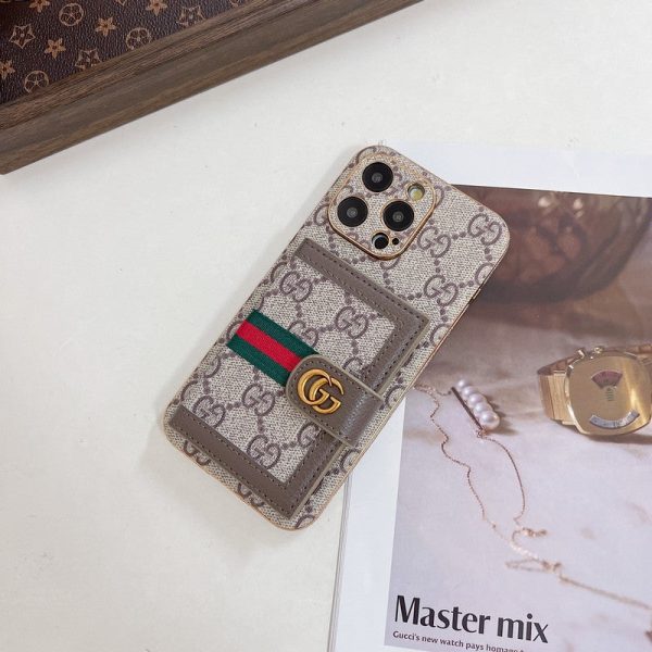 GG Card Bag iPhone Case - 图片 2
