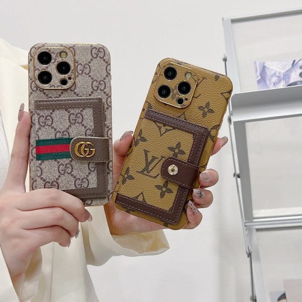 Lou Classic Color Card Bag iPhone Case - 图片 12