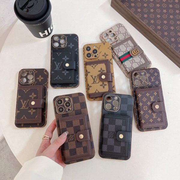 Lou Classic Color Card Bag iPhone Case - 图片 8