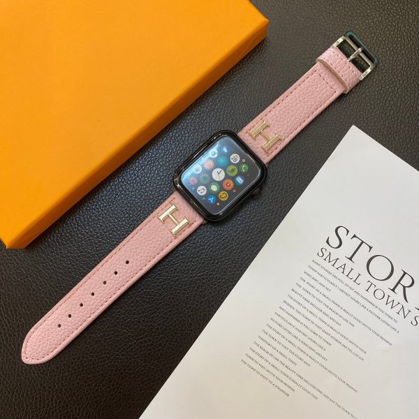 Genuine Pattern Leather Apple Watch Strap - 图片 6