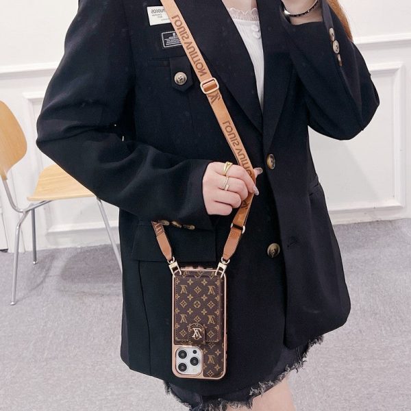 Lou Gold Cover Crossbody iPhone Case - 图片 8