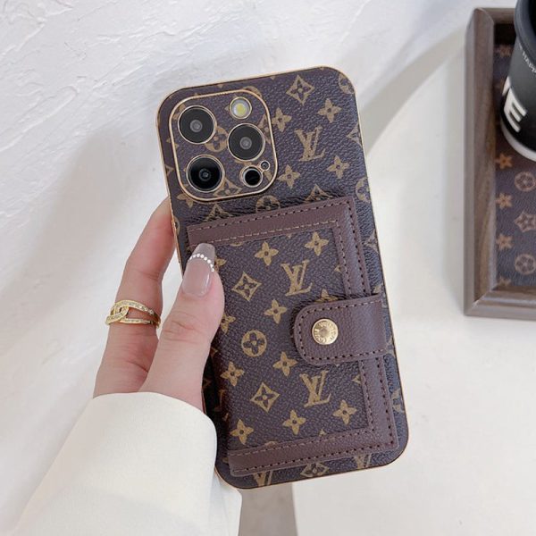 Lou Classic Color Card Bag iPhone Case - 图片 16