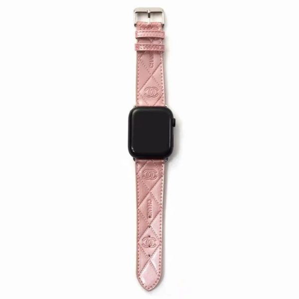 GLOSSY LEATHER APPLE WATCH BAND - 图片 11