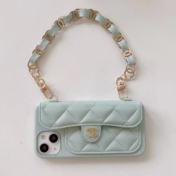 CN Pastel iPhone Cases Bag With Strap - 图片 12