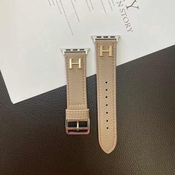 Genuine Pattern Leather Apple Watch Strap - 图片 26