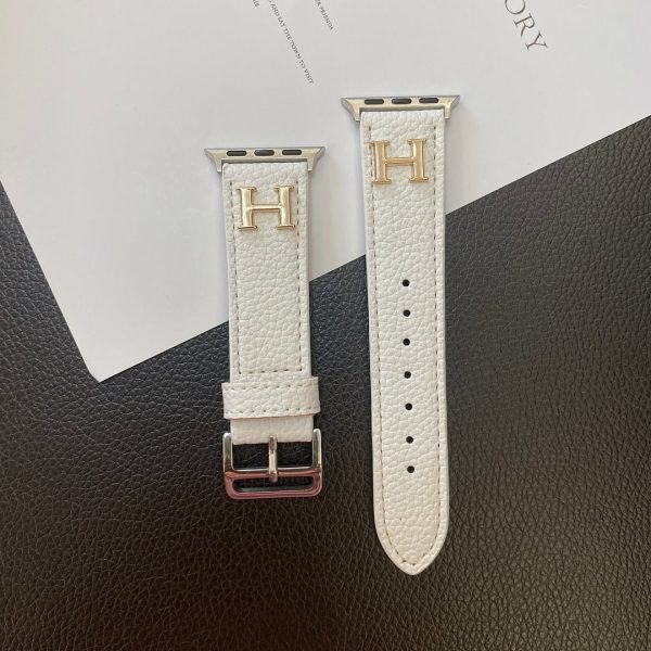 Genuine Pattern Leather Apple Watch Strap - 图片 24