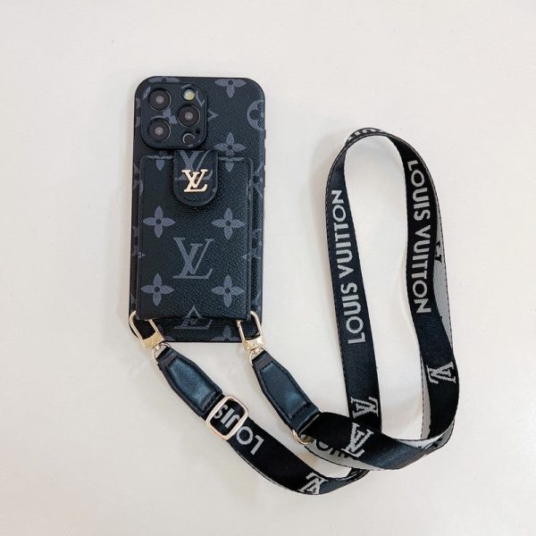 Lou Card Bag Crossbody Color Chain iPhone Case - 图片 2