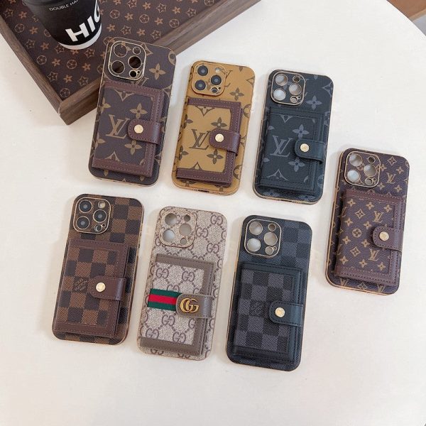 Lou Classic Color Card Bag iPhone Case - 图片 14