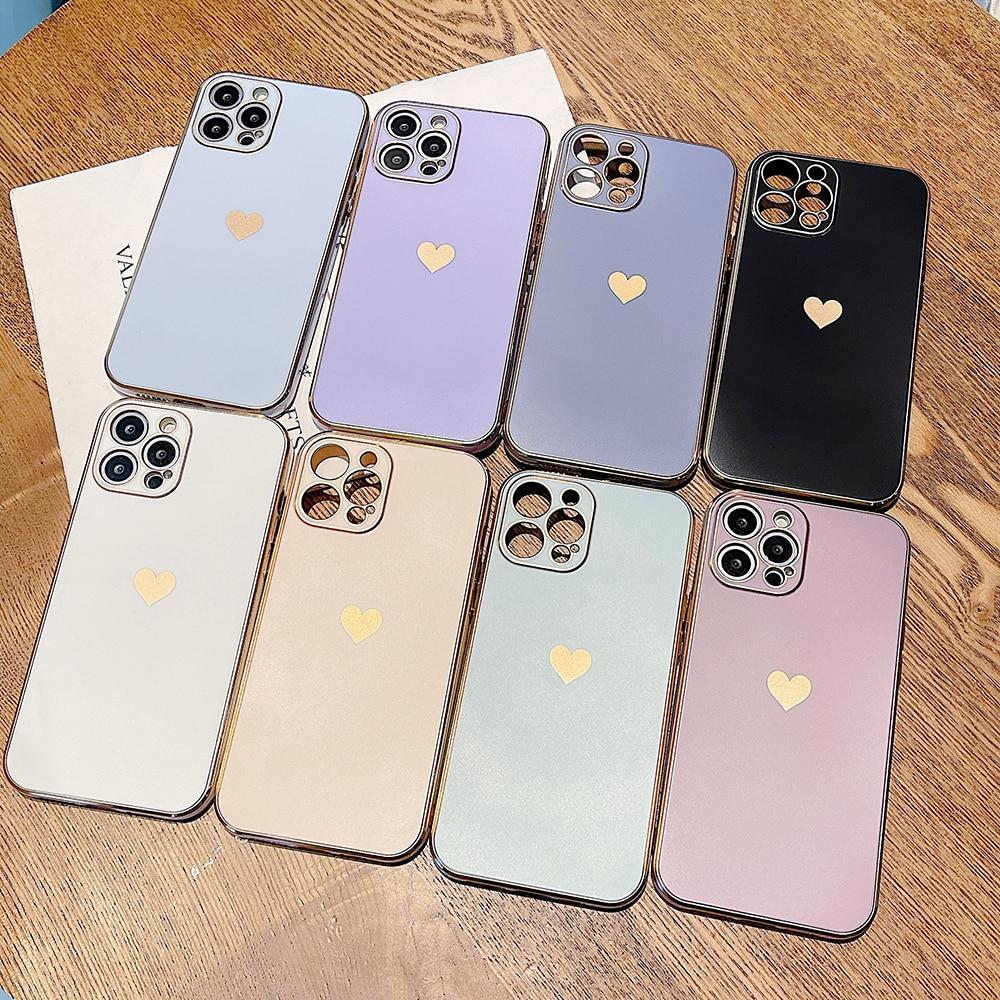 Love Heart Full Cover iPhone Case - 图片 2