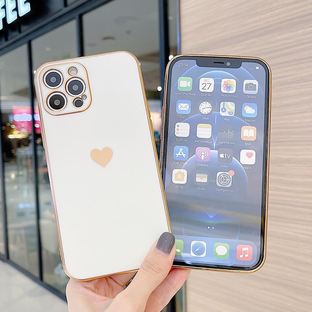 Love Heart Full Cover iPhone Case - 图片 8