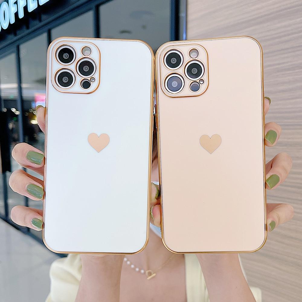 Love Heart Full Cover iPhone Case - 图片 4