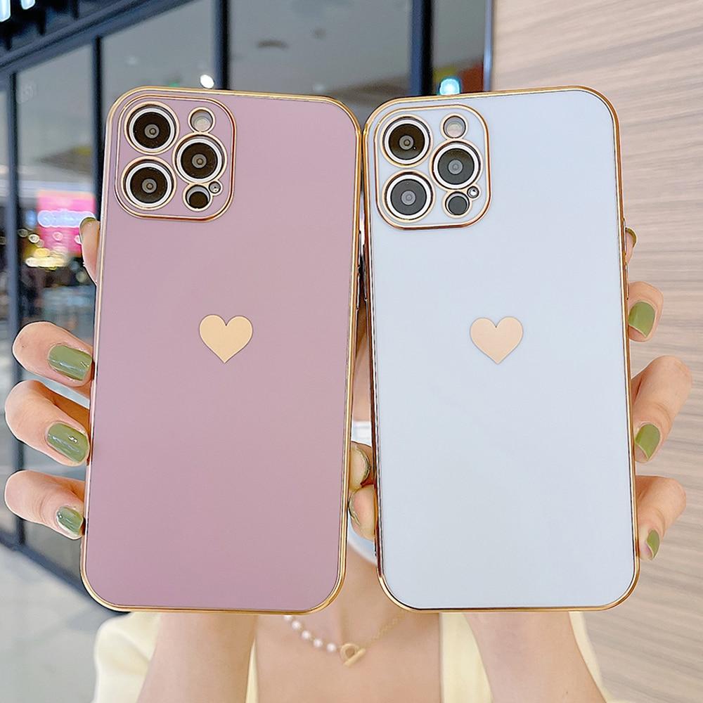 Love Heart Full Cover iPhone Case - 图片 5