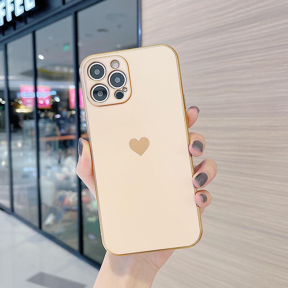 Love Heart Full Cover iPhone Case - 图片 9