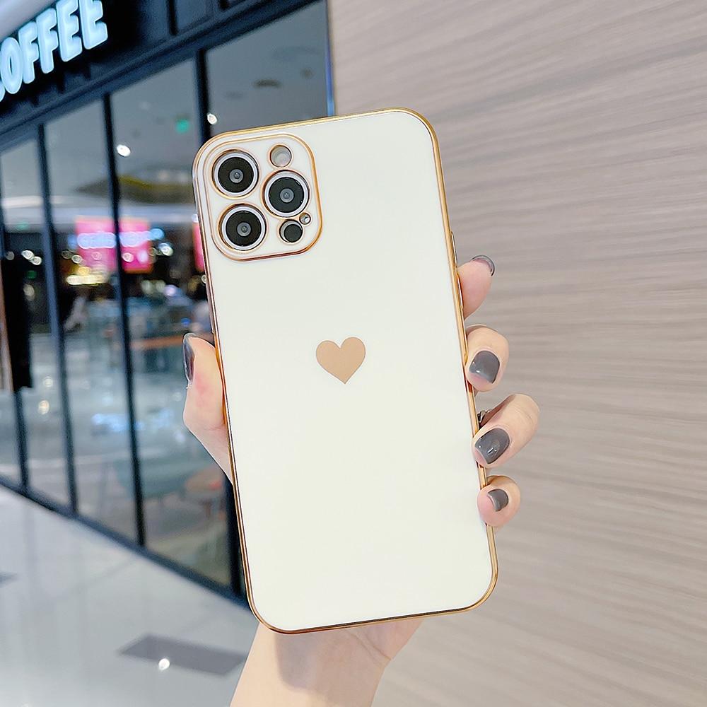 Love Heart Full Cover iPhone Case - 图片 10