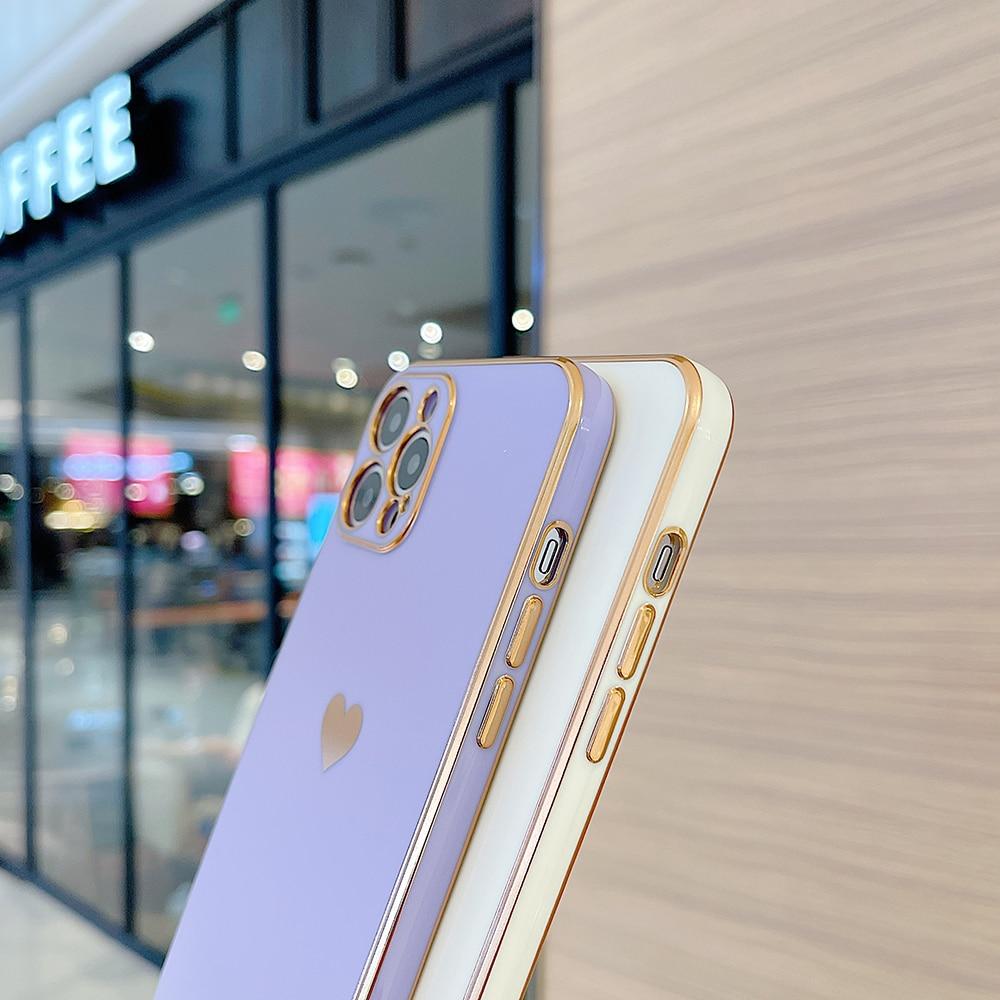 Love Heart Full Cover iPhone Case - 图片 7