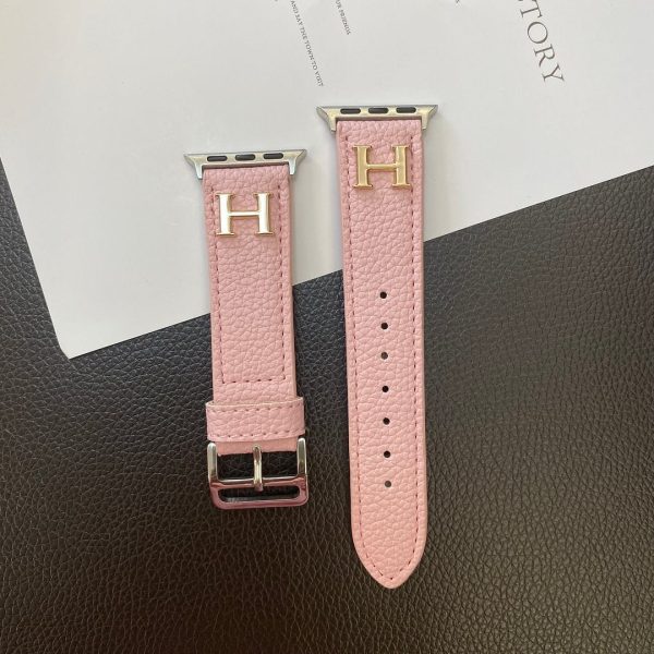 Genuine Pattern Leather Apple Watch Strap - 图片 25