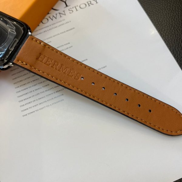 Genuine Pattern Leather Apple Watch Strap - 图片 17