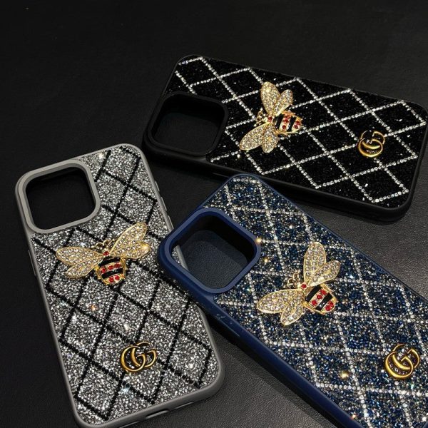GG Bee Diamond iPhone Case - 图片 12