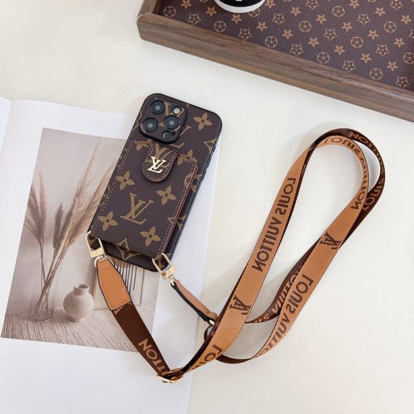 Lou Card Bag Crossbody Color Chain iPhone Case - 图片 4