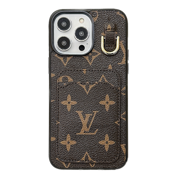 Lou Card Holder Leather iPhone Case - 图片 11