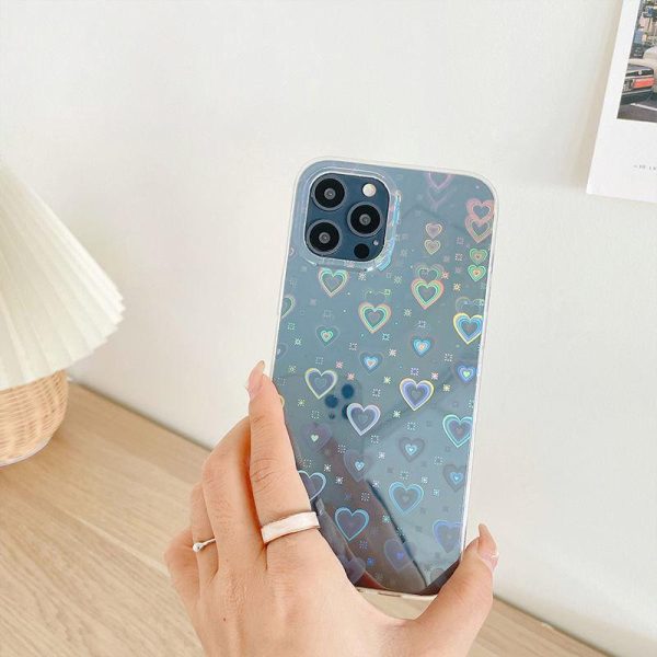 Holographic Heart iPhone Case - 图片 2