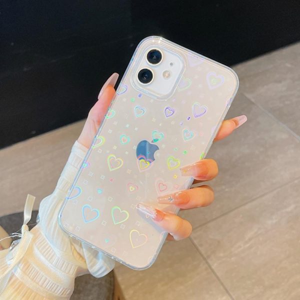 Holographic Heart iPhone Case - 图片 4