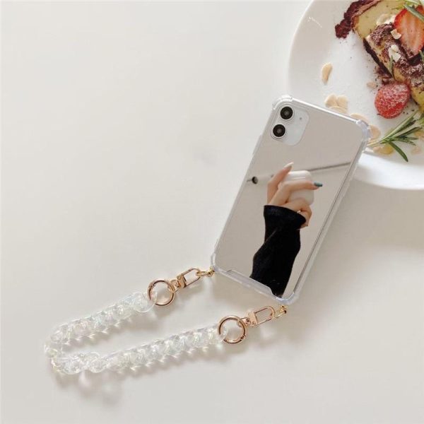 Fashionista Mirror Chain iPhone Case - 图片 7