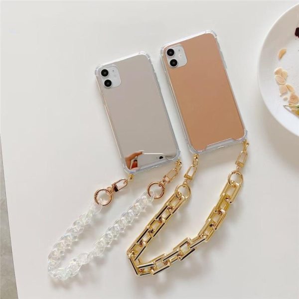 Fashionista Mirror Chain iPhone Case - 图片 2