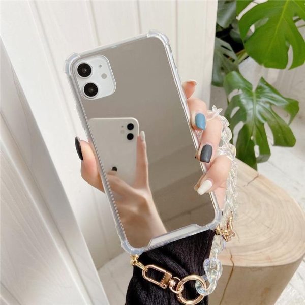 Fashionista Mirror Chain iPhone Case - 图片 3