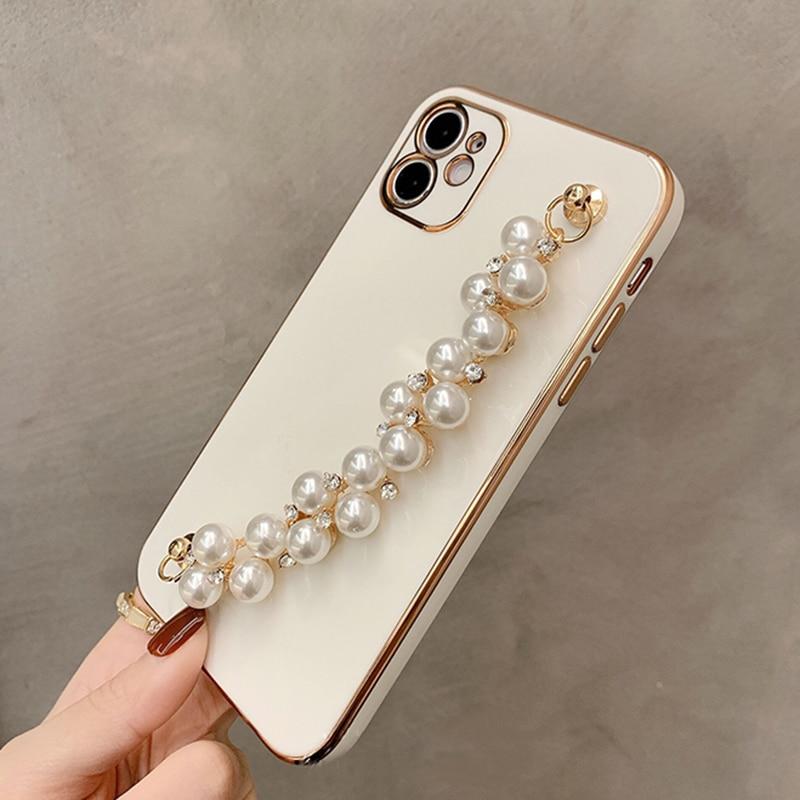 Gloss Pearl Chain iPhone Case - 图片 7