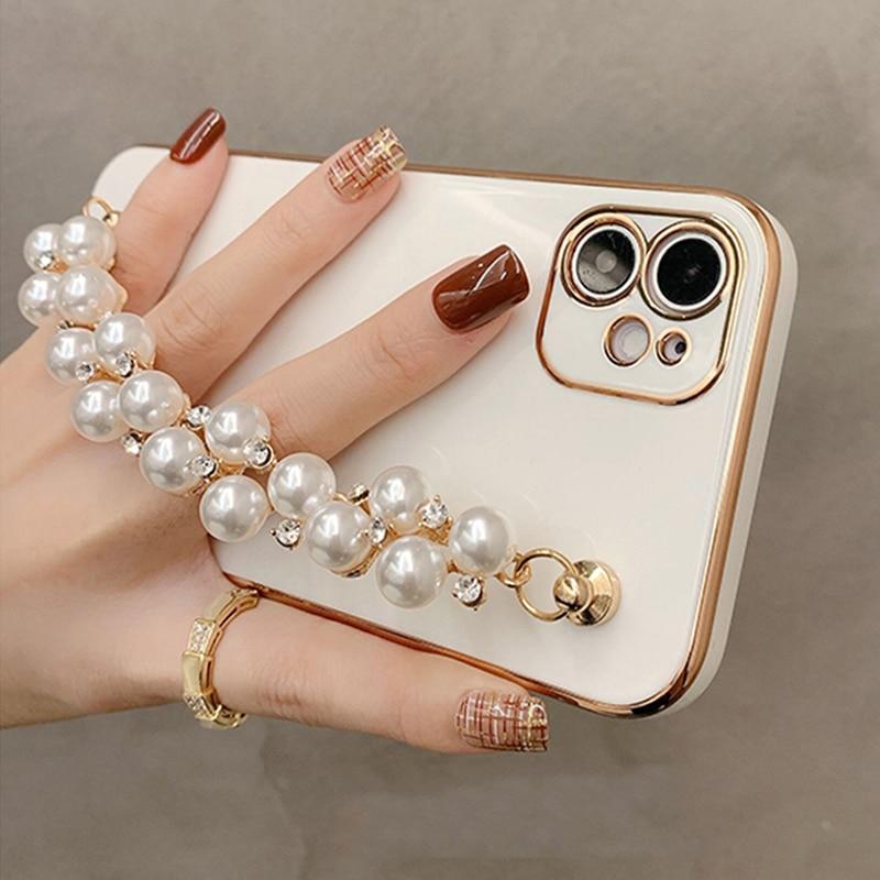 Gloss Pearl Chain iPhone Case - 图片 8