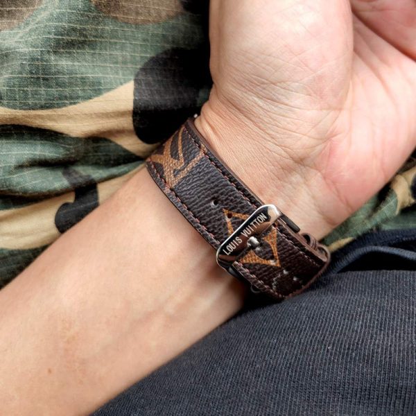 CLASSIC BROWN  LUXURY STRAP FOR APPLE WATCH BANDS - 图片 5