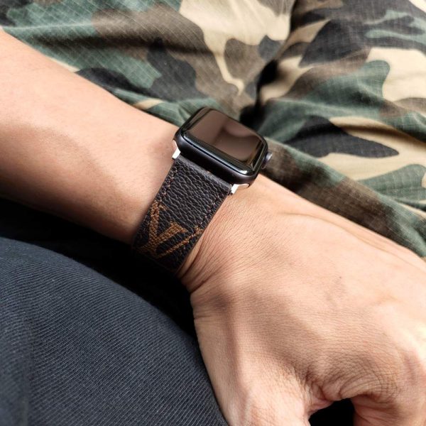 CLASSIC BROWN  LUXURY STRAP FOR APPLE WATCH BANDS - 图片 6