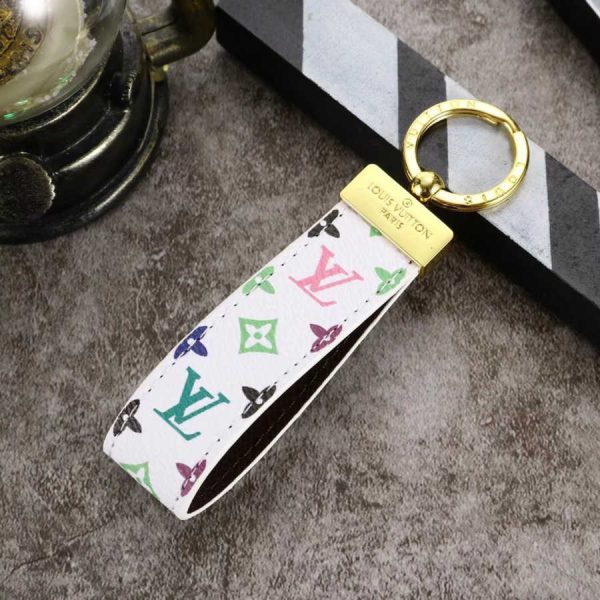 Luxury Monogram Keychain - 图片 4