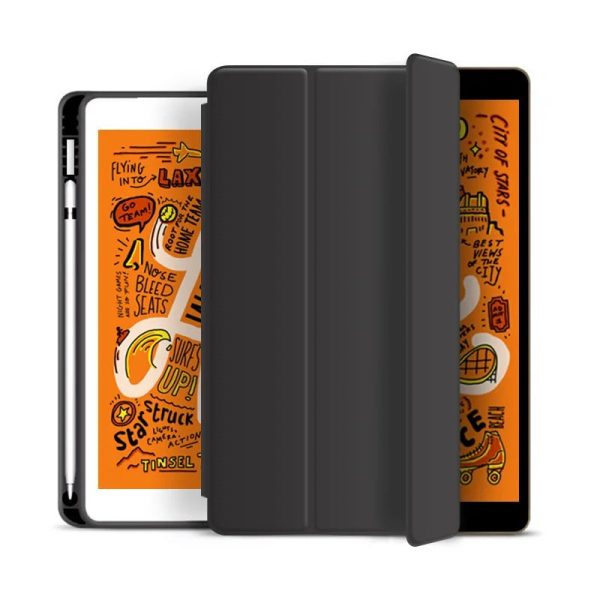 LEATHER FRESH SUMMER THEME PATTERN APPLE IPAD CASE WITH PENCIL HOLDER - 图片 13
