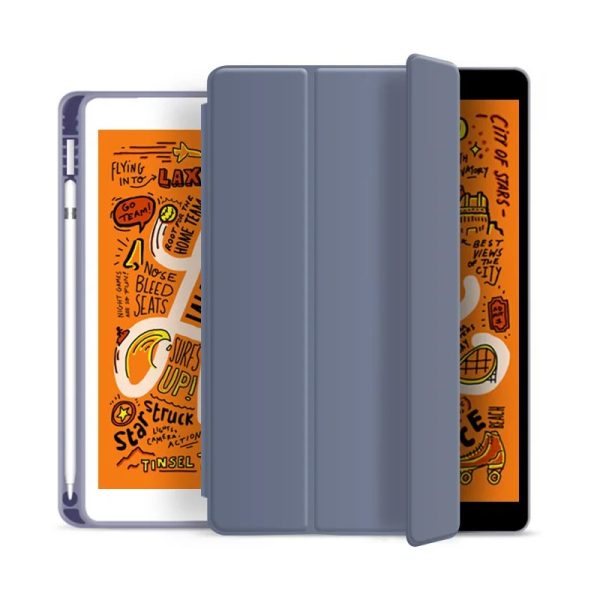 LEATHER FRESH SUMMER THEME PATTERN APPLE IPAD CASE WITH PENCIL HOLDER - 图片 7