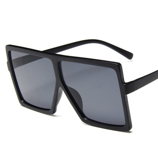 Plastic Oversized Women Sunglasses Square Brand Designer Big Frame Sunglasses For Female UV400 Sun Glasses oculos masculino - 图片 19