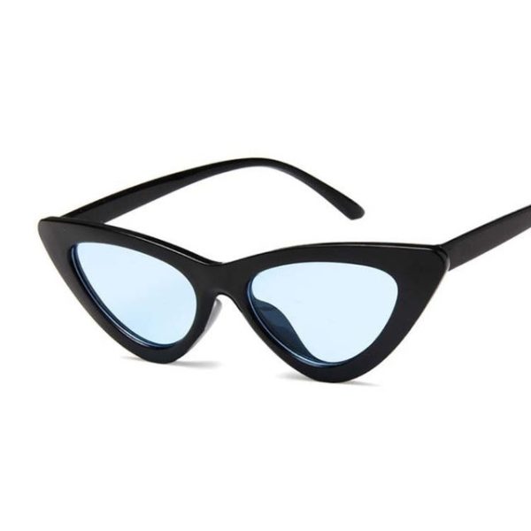 New Retro Fashion Sunglasses Women Brand Designer Vintage Cat Eye Black White Sun Glasses Female Lady UV400 Oculos - 图片 32