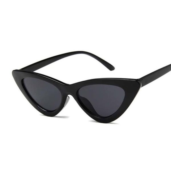 New Retro Fashion Sunglasses Women Brand Designer Vintage Cat Eye Black White Sun Glasses Female Lady UV400 Oculos - 图片 18