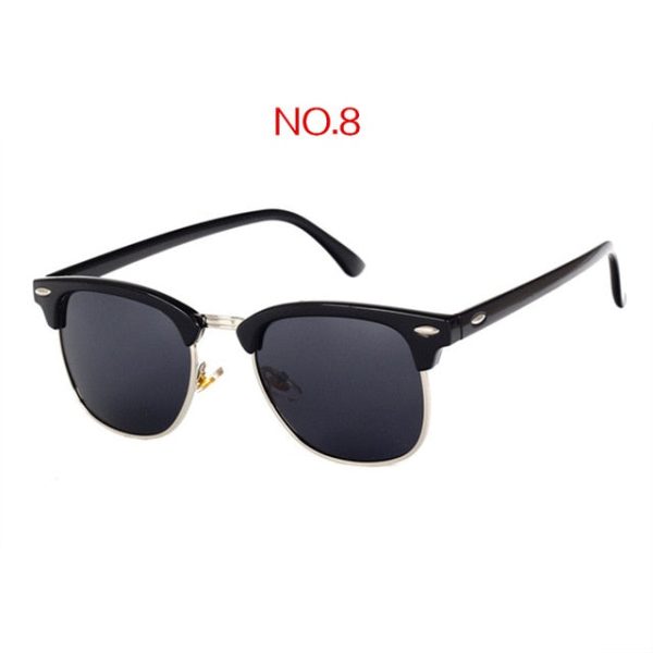 YOOSKE Polarized Sunglasses Women Men Classic Brand Designer Vintage Square Sun Glasses Driving Mirror UV400 for Auto Car - 图片 8