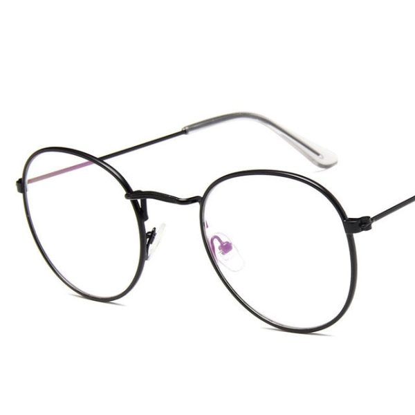 LeonLion Mirror Metal Sunglasses Women Vintage Brand Designer Flat Round Glasses UV400 Street Beat Oculos De Sol Gafas - 图片 32