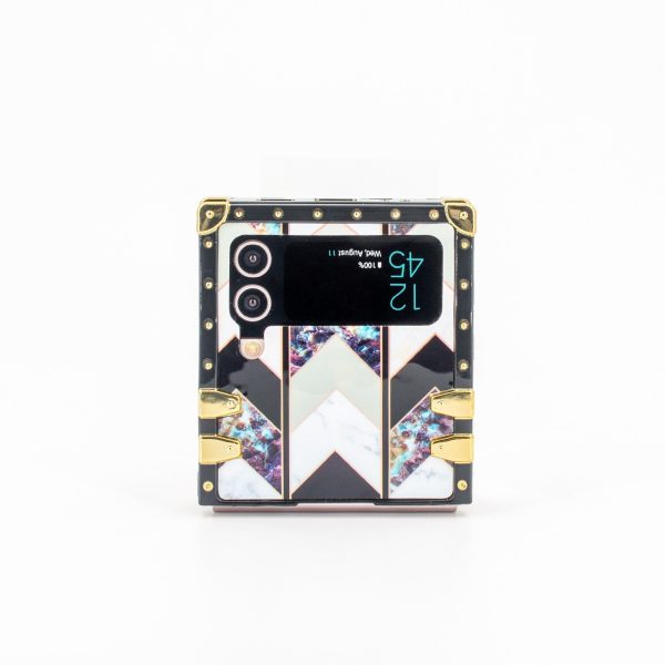 Samsung Galaxy Z Flip6/5/4/3 5G Square Case "Chlorite" - 图片 5