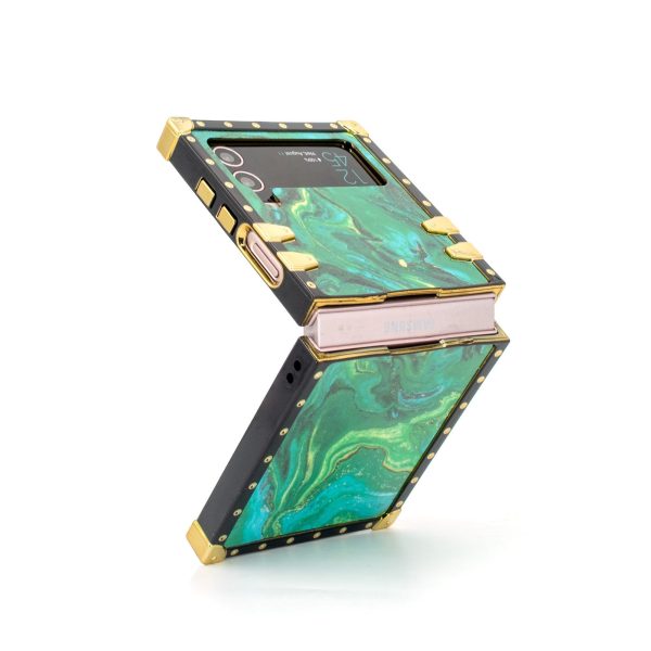 Samsung Galaxy Z Flip6/5/4/3 5G Square Case "Isabis" - 图片 3