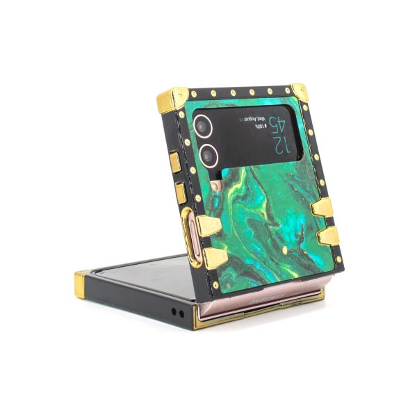 Samsung Galaxy Z Flip6/5/4/3 5G Square Case "Isabis" - 图片 4