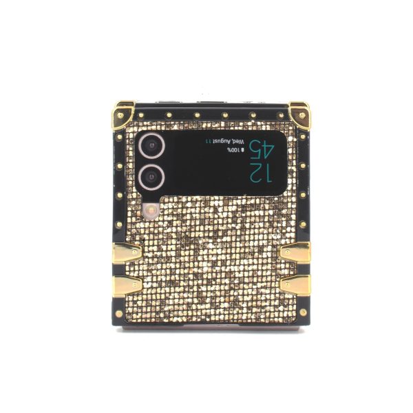 Samsung Galaxy Z Flip6/5/4/3 5G Square Case "Pyrite" - 图片 5